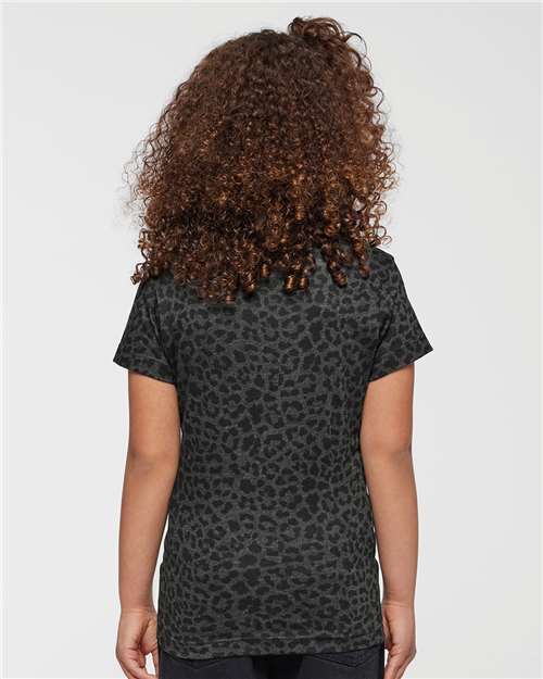 LAT 2616 Black Leopard — on model back
