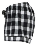 Boxercraft BW6501 Black/ White Buffalo Plaid — direct side