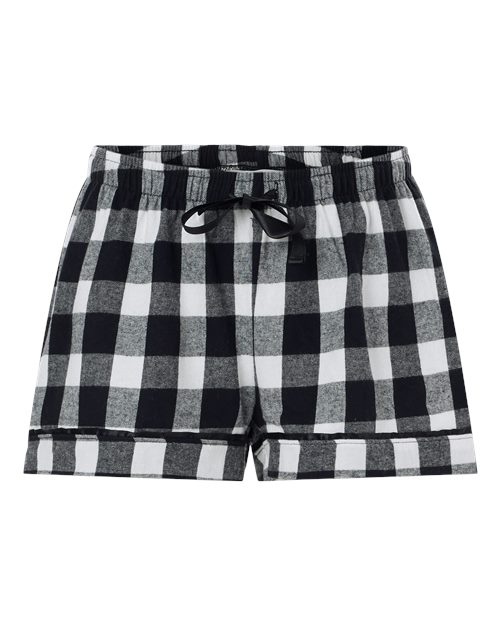Boxercraft BW6501 Black/ White Buffalo Plaid — front