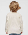 Rabbit Skins 3302 Natural Heather — on model back