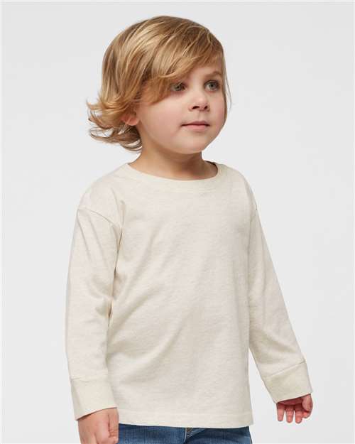 Rabbit Skins 3302 Natural Heather — on model front