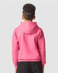 Gildan SF500B Pink Lemonade — on model back