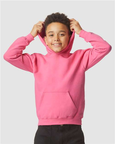 Gildan SF500B Pink Lemonade — on model front