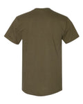 Gildan H000 Olive — back