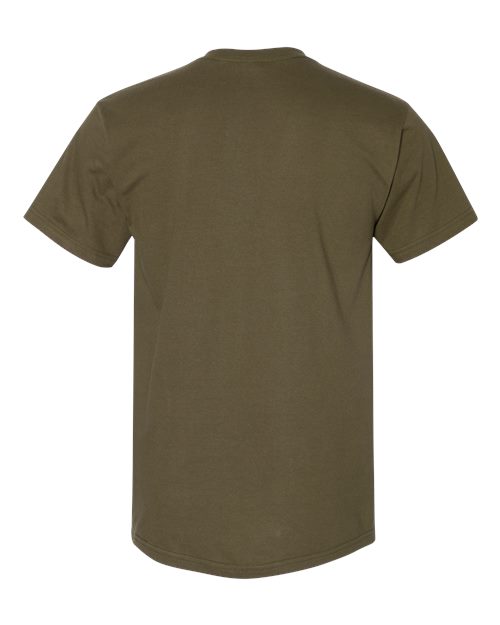 Gildan H000 Olive — back