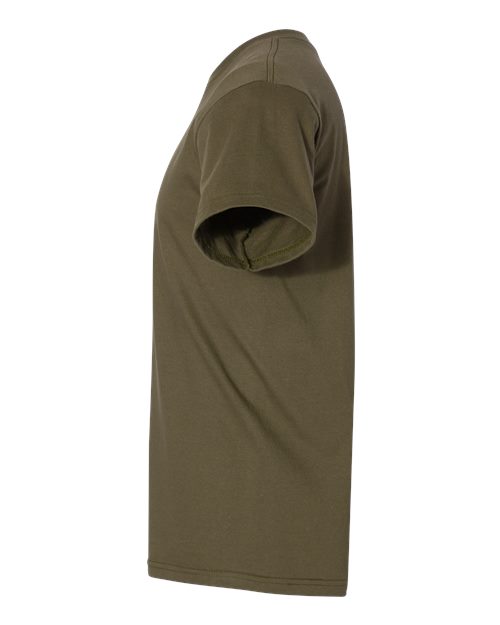 Gildan H000 Olive — direct side