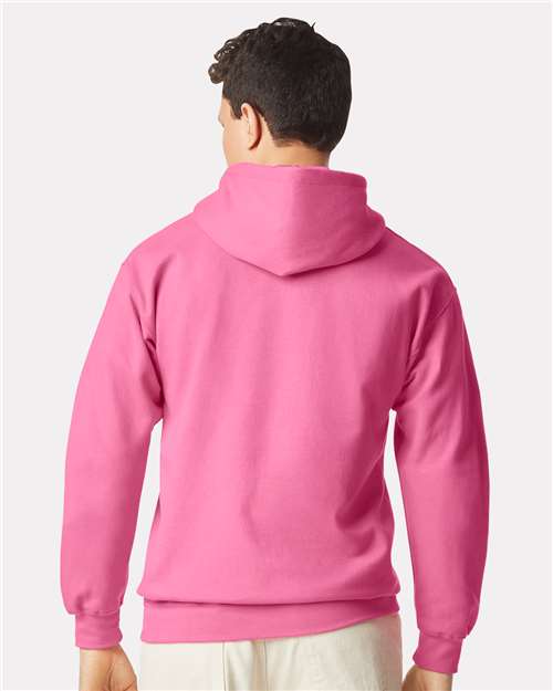 Gildan SF500 Pink Lemonade — on model back