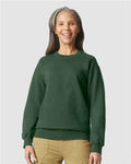 Gildan SF000 Forest Green — on model front