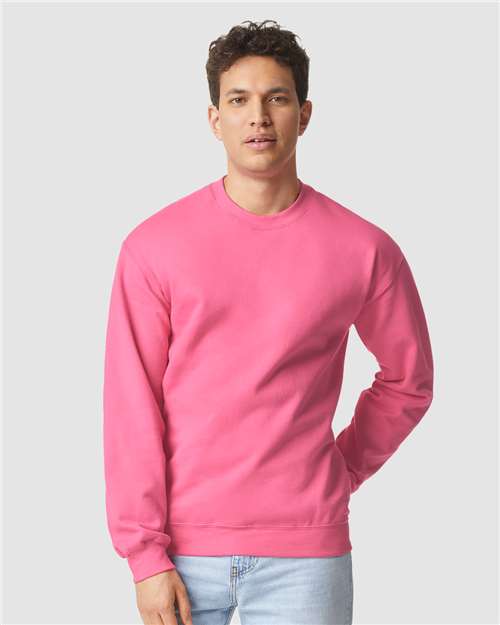 Gildan SF000 Pink Lemonade — on model front