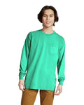 Unisex Heavyweight RS Long-Sleeve Pocket T-Shirt - Island Green