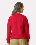 Gildan SF000 Red — on model back