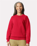 Gildan SF000 Red — on model front