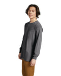 Unisex Heavyweight RS Long-Sleeve Pocket T-Shirt - Graphite