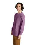 Unisex Heavyweight RS Long-Sleeve Pocket T-Shirt - Berry