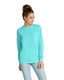Comfort Colors C4410 - Unisex Heavyweight RS Long-Sleeve Pocket T-Shirt - Lagoon Blue