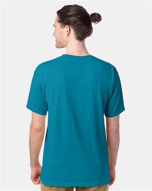 ComfortWash by Hanes GDH100 Ocean Depths — on model back