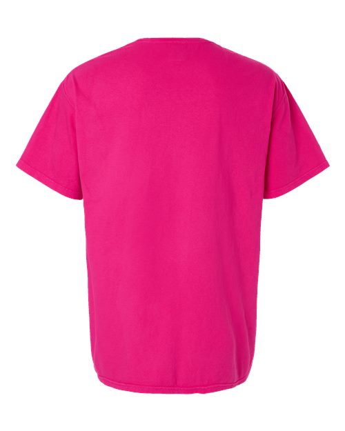 ComfortWash by Hanes GDH100 Peony Pink — back