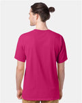 ComfortWash by Hanes GDH100 Peony Pink — on model back