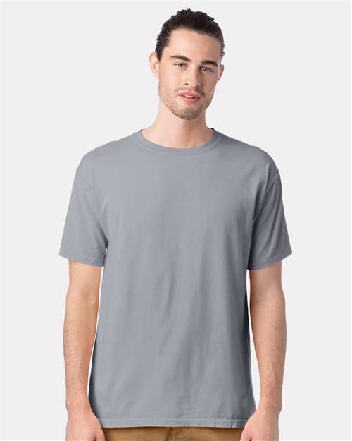 ComfortWash by Hanes GDH100 Silverstone — on model front