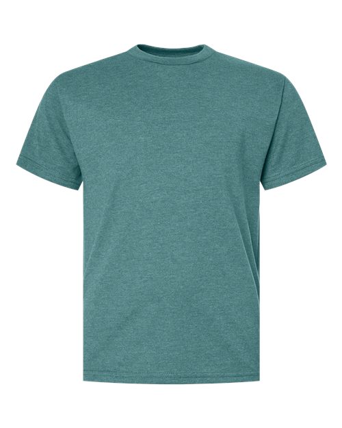 Hanes 498Y Cactus Heather — front