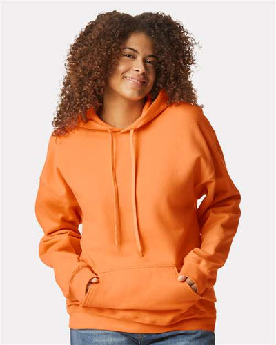 Gildan SF500 Tangerine — on model front