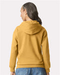Gildan SF500 Mustard — on model back