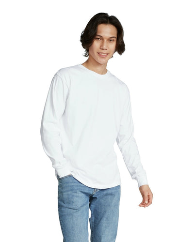 Unisex Heavyweight RS Long-Sleeve T-Shirt - White