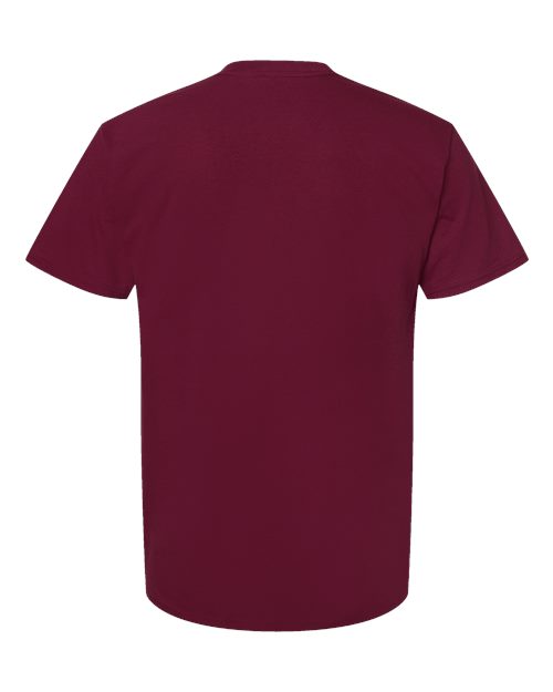 Hanes 5280 Athletic Cardinal — back