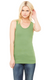 Bella + Canvas 1080 - Women's Baby Rib Tank - Leaf
