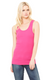Bella + Canvas 1080 - Women's Baby Rib Tank - Raspberry