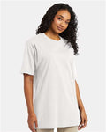 Hanes 5280T White — on model front