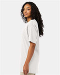 Hanes 5280T White — on model side