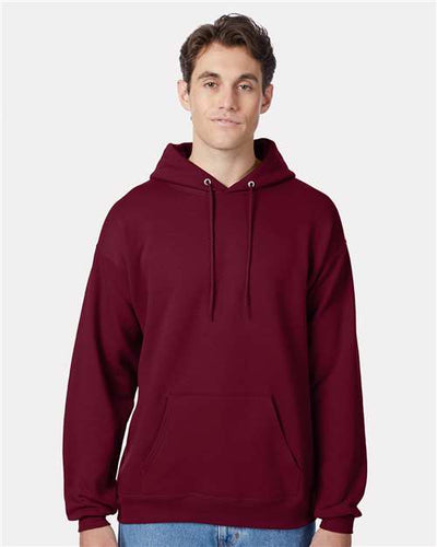 Hanes P170 Athletic Cardinal — on model front