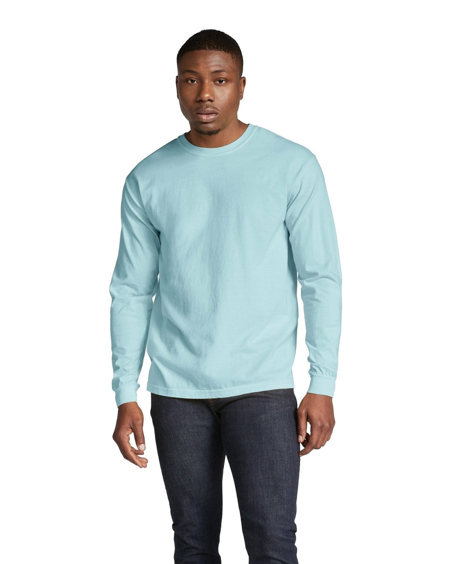 Unisex Heavyweight RS Long-Sleeve T-Shirt - Chambray