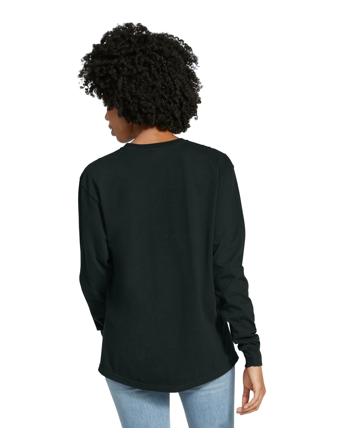 Unisex Heavyweight RS Long-Sleeve T-Shirt - Black