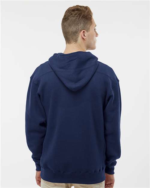 J. America 8830 True Navy — on model back