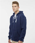 J. America 8830 True Navy — on model side