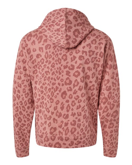 J. America 8871 Dusty Rose Leopard Triblend — back