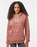 J. America 8871 Dusty Rose Leopard Triblend — on model front
