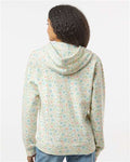 J. America 8871 Floral Triblend — on model back