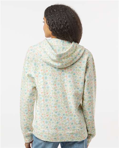 J. America 8871 Floral Triblend — on model back