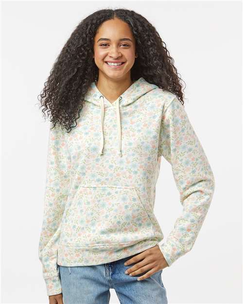 J. America 8871 Floral Triblend — on model front