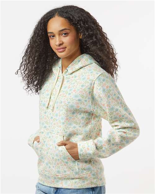 J. America 8871 Floral Triblend — on model side