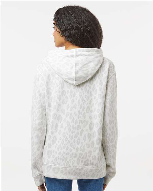 J. America 8871 Snow Leopard Triblend — on model back