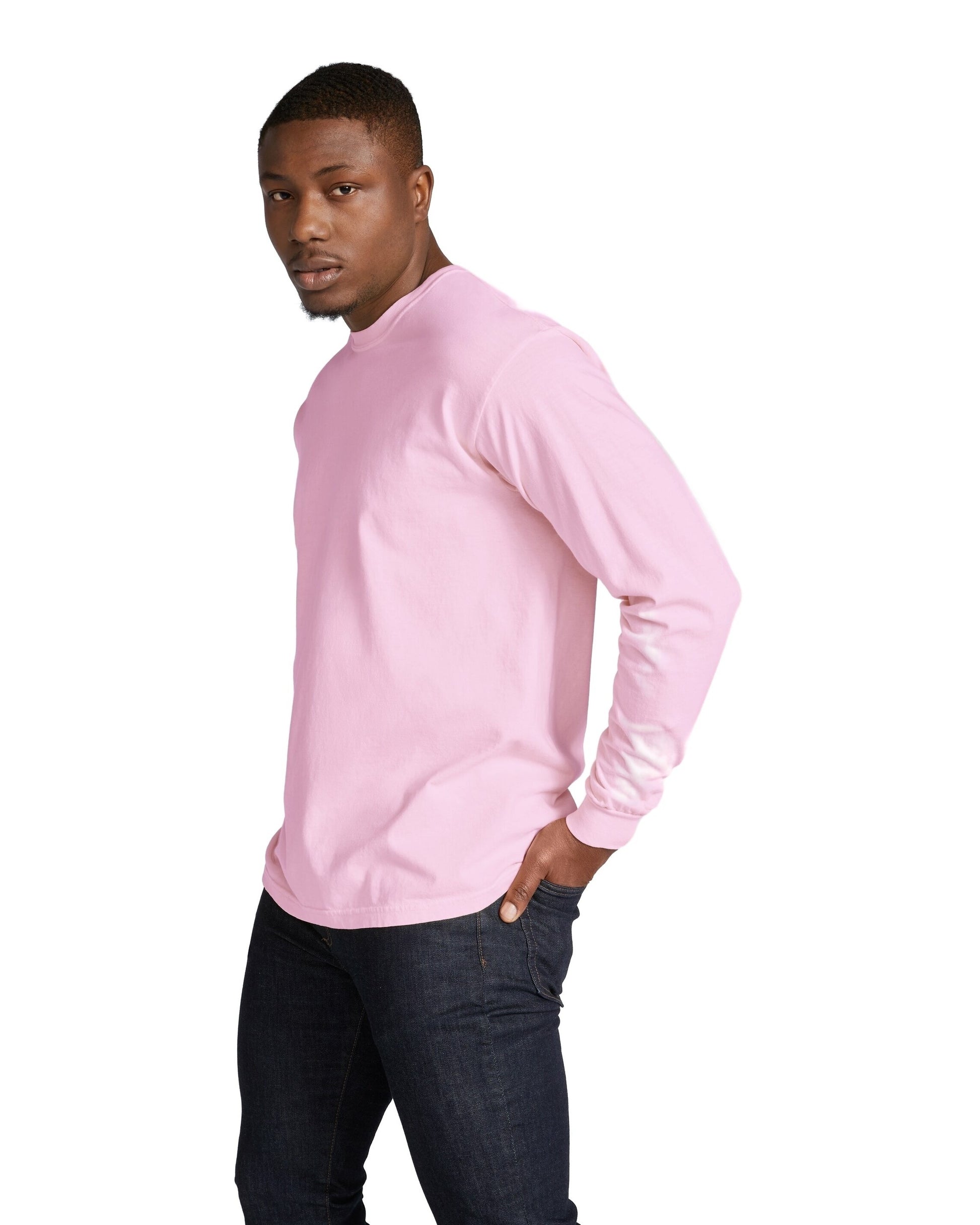 Unisex Heavyweight RS Long-Sleeve T-Shirt - Blossom