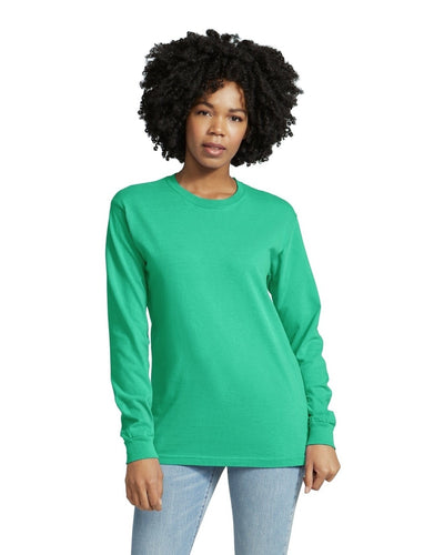 Unisex Heavyweight RS Long-Sleeve T-Shirt - Island Green