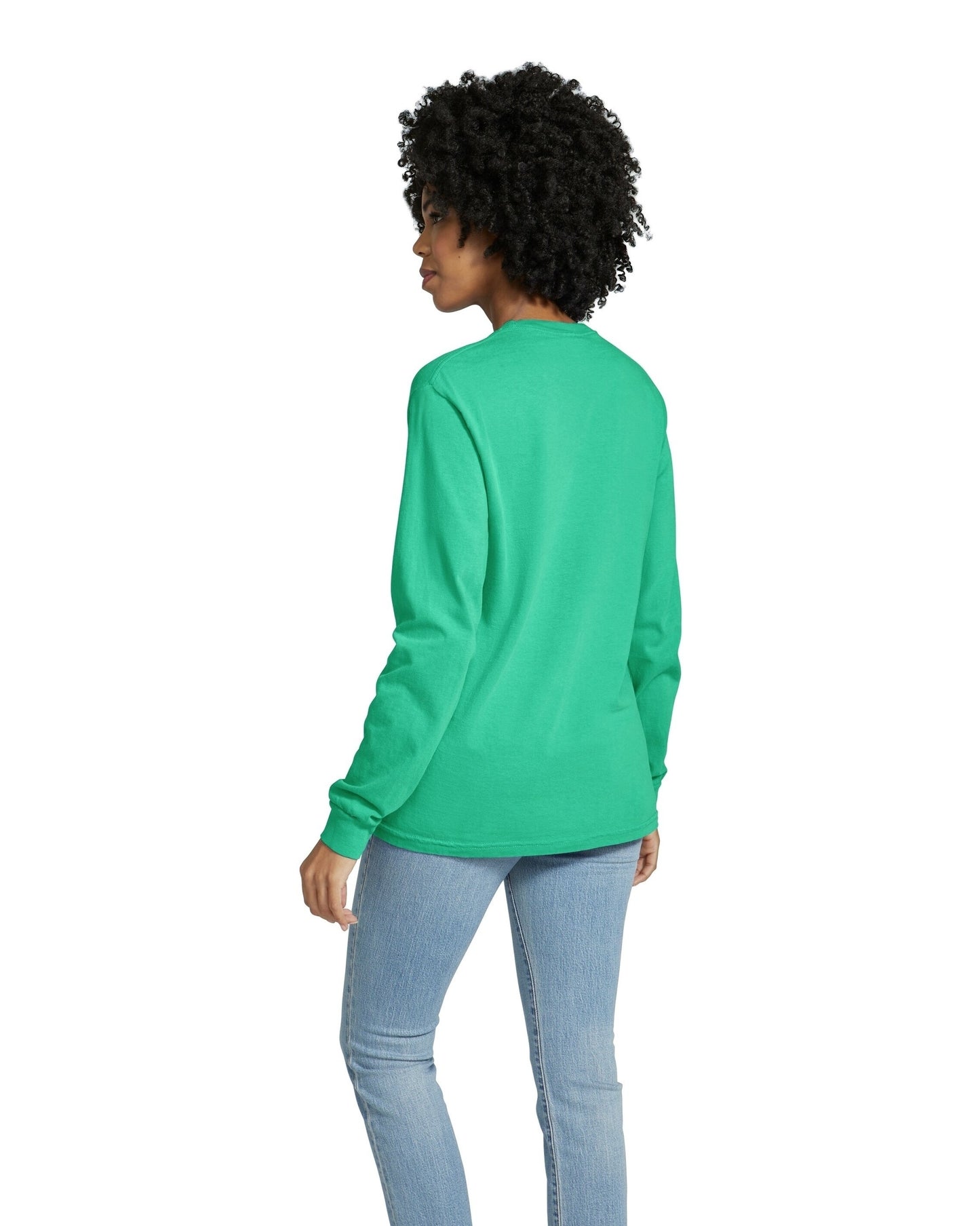 Unisex Heavyweight RS Long-Sleeve T-Shirt - Island Green