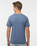 Russell Athletic 64STTM Vintage Blue — on model back