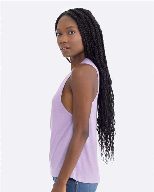 Next Level 5013 Lavender — on model side