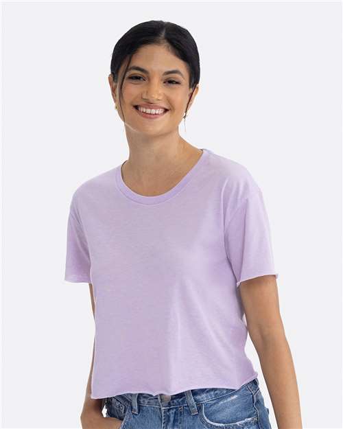 Next Level 5080 Lavender — on model front